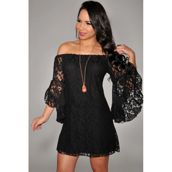 B101225 Dantelli Elbise