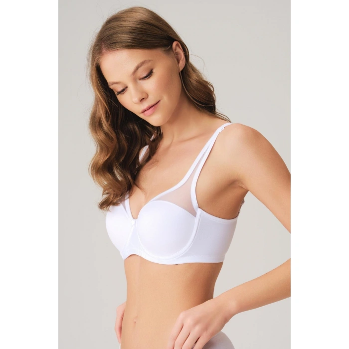 Balenli Desteksiz Dolgusuz Toparlayıcı Yumuşak Süngerli Günlük Klasik Küçültücü Sütyen