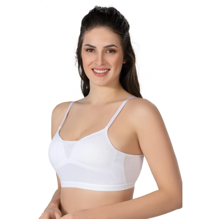 Beyaz Mı Emay 1423 Modal Cotton Kaplı Büstiyer