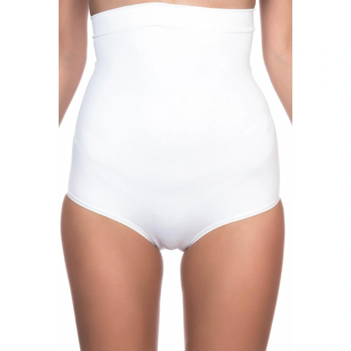 Beyaz Mı Emay 2008 Yüksek Bel Slıp Korse