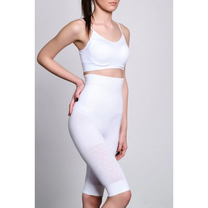Beyaz Mı Emay 2015 Yüksek Bel Double Uzun Paçalı Korse