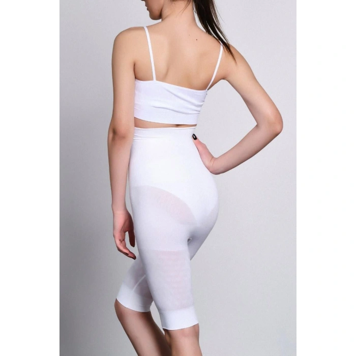 Beyaz Mı Emay 2015 Yüksek Bel Double Uzun Paçalı Korse