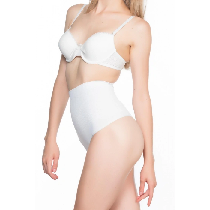 Beyaz Mı Emay 2054 Masajlı String Korse