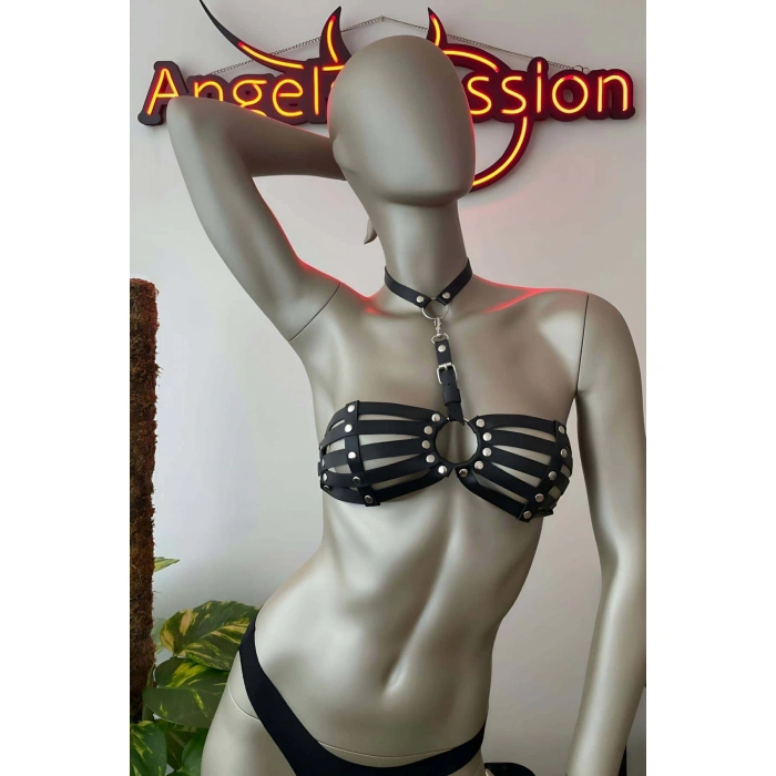 Deri Sütyen Fantazi Giyim - Brf224_kopya(1)