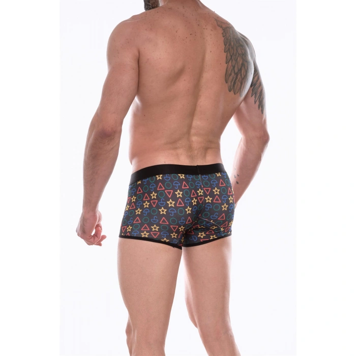 Don Moris Erkek  Desenli Mini Boxer