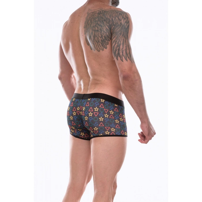 Don Moris Erkek  Desenli Mini Boxer