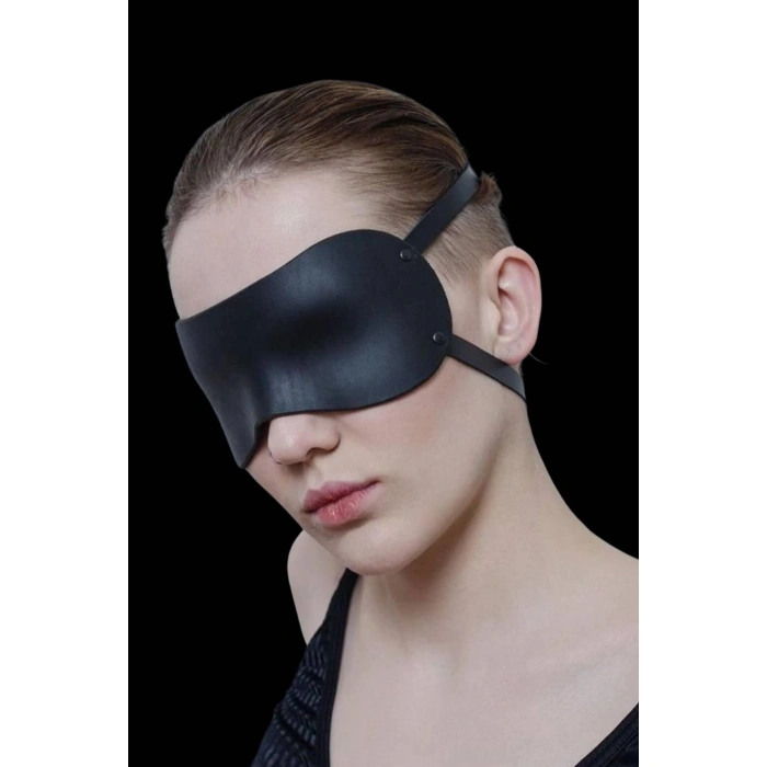 Düz Siyah Maske Uyku Gözlüğü