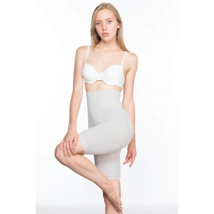 Ekru Mı Emay 3200 Pantolon Altı Soft Double Boxer Korse