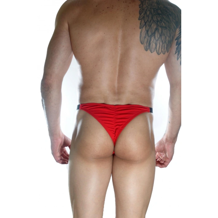 Erkek  Arkası Büzgülü Brazillian Slip