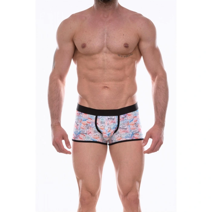 Erkek  Desenli Boxer