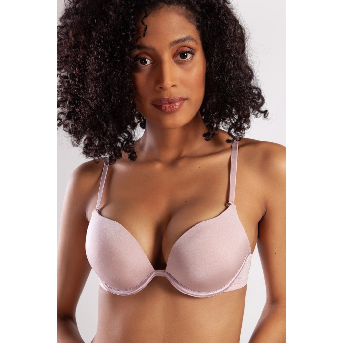 Garland Heavy Push Up Bra, Açık Pembe Konforlu Ve Şık Sütyen
