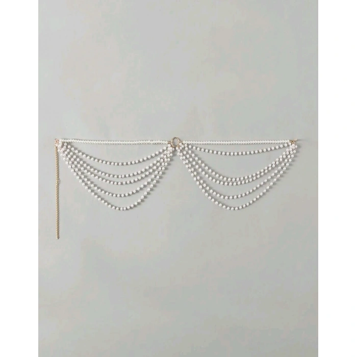 İnci Şıklığıyla Plajlarda Parla – Ayarlanabilir Bikini Zincir Aksesuarı