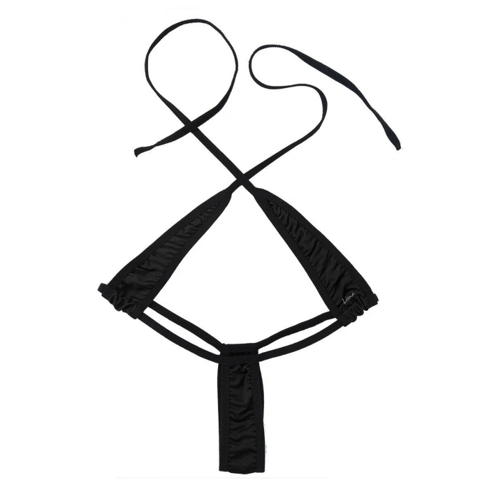 Kadın Fantezi İç Giyim Siyah Seksi İç Çamaşırı Takımı