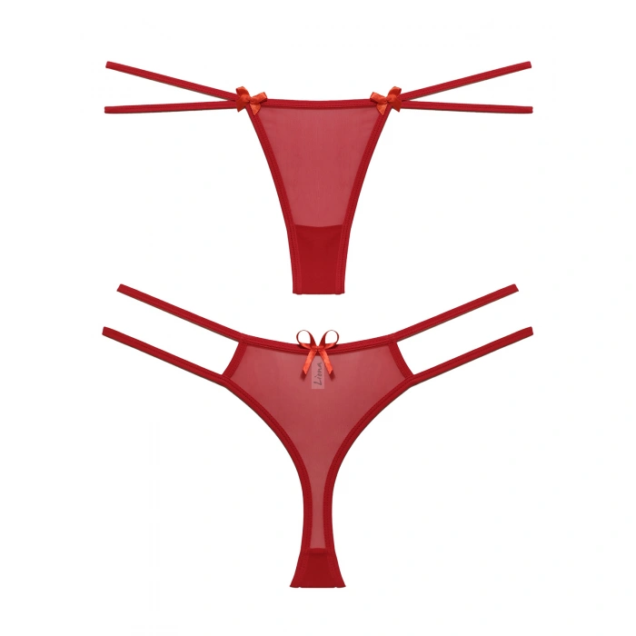 Kadın Fantezi Külot Kırmızı Renk