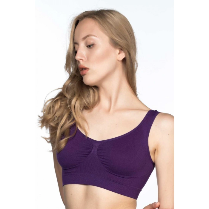 Mor Mı Emay 4005 Soft Kalın Askı Büstiyer