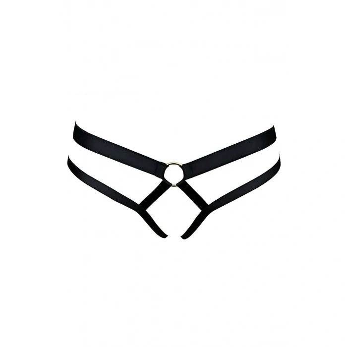 Özel Bölgesi Açık Seksi Harness String - Brf354