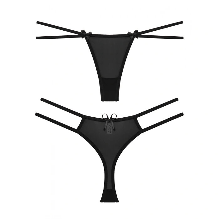 Siyah Kadın Fantezi Külot