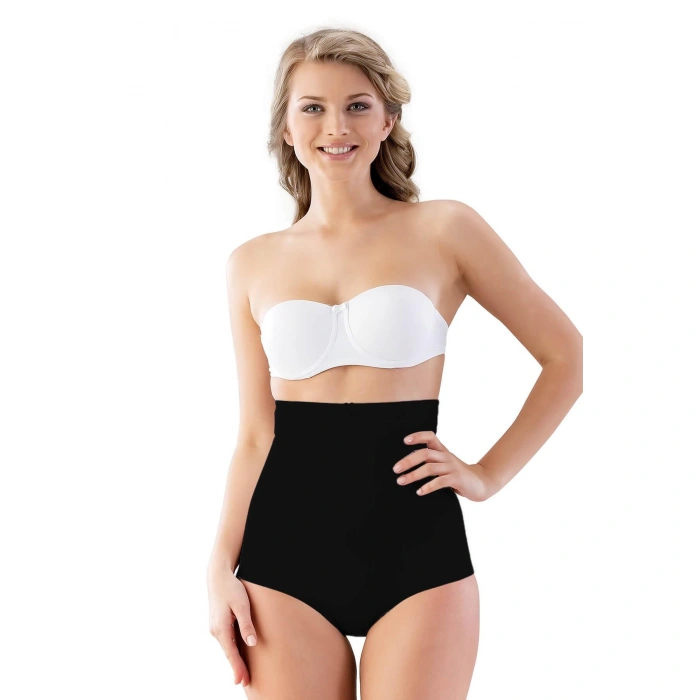 Siyah Mı Emay 2813 Yüksek Bel Slip Lazer Korse
