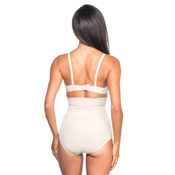 Ten Mı Emay 2079 Yüksek Bel Desenli Double Slip Korse