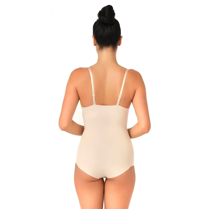 Ten Mı Emay 2723 Lazer Kesim Göğsü Açık Slip Korse