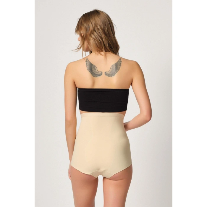Ten Mı Emay 2931 Karın Balen Destekli Slip Lazer Korse