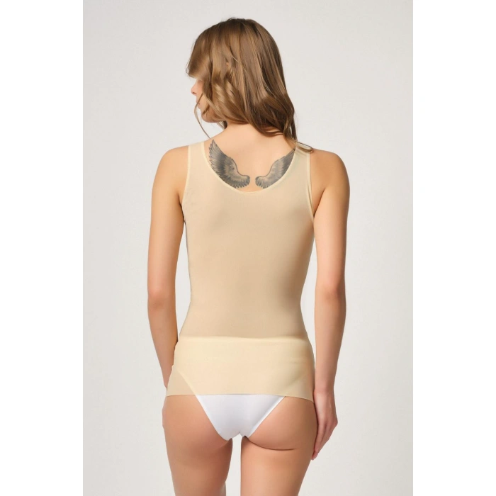 Ten Mı Emay 2938 Sırtı Tül Karyokalı Destekli Atlet Korse