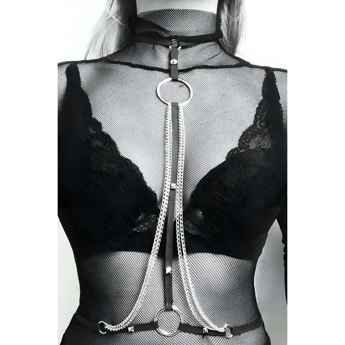 Zincirli Şık Choker - Brf426