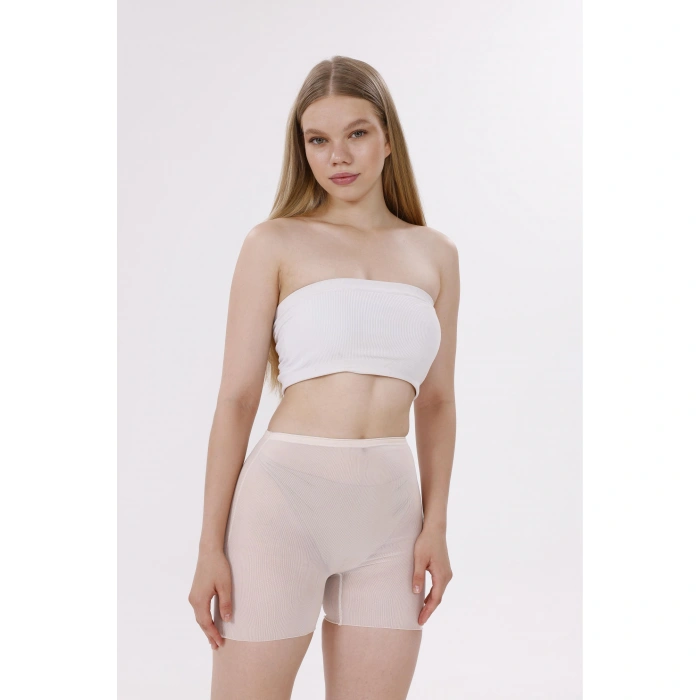 Freshness 0024 Lazer Kesim Tül Boxer Korse