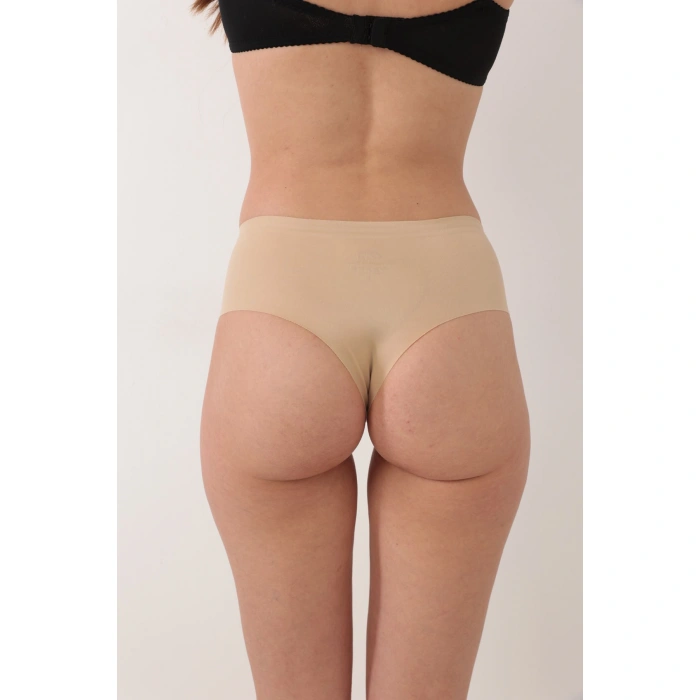 Ten Lazer Kesim Düşük Bel Tangalı Korse Külot