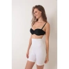 Beyaz Kadın Kalça Kaldırıcı Dikişsiz Korse - 760
