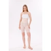 Freshness 0007 Lazer Kesim Tül Yüksek Bel Şort Korse