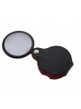 5x50mmmini Büyüteç,cepte Taşınan,optik Lens Katlanabilir Deri Kaplamaxx1051