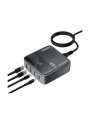 65w Masaüstü 4 Portlu Hızlı Şarj Cihazı İstasyonu 2xusb-a, 2xtype-c Giriş,1,5 Mt. Kablo