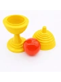 Sarı Renk Sihirli Kupa Top Kaybetme Oyunu 7 Cm