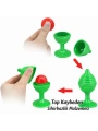 Yeşil Renk Sihirli Kupa Top Kaybetme Oyunu 7 Cm