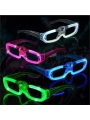 Glow Model 3 Farklı Fonksiyonlu Işıklı Parti Gözlüğü Karışık Renk 12 Adet