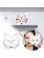 Boyanabilir Kedi Model Maske – Kendi Tasarımını Oluştur