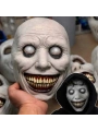 Dehşet Gülüşlü Donuk Göz Efektli Korku Maskesi 22x18 Cm