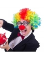 Palyaço Kostüm Aksesuar Seti 3’lü – Peruk Burun Gözlük