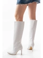 SYT-2004 Beyaz Günlük Bayan Çizme