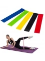 Aerobik Bant 5 Li Pilates Yoga Bandı *
