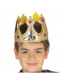 Altın Renk Eva Malzemeden İmal Çocuk Kral Tacı 57 Cm
