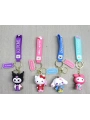 Silikon Kuromi Ve Hello Kitty Anahtarlık Alk4249