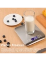 Lüx Dijital Mutfak Terazisi 5 Kg 1 Gr Hassas Paslanmaz Çelik + Pil