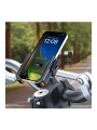 Gidon Bağlantılı Bisiklet Motosiklet İçin Esnek Abs 4-7.8″ İnç Telefon Tutucu 360° Dönebilen Tasarım