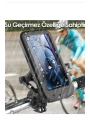 Gidon Bağlantılı Su Geçirmez Mıknatıslı Motorsiklet Telefon Tutucu