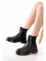 02-2005 Siyah Lastikli Günlük Kadın Bot