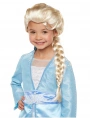 Platin Altın Dore Renk Karlar Ülkesi Elsa Frozen Peruğu Çocuk Boy