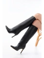 SYT-2004 Siyah Günlük Bayan Çizme