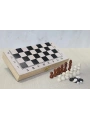 Ahşap Kutulu Satranç Tavla Seti Alk4021